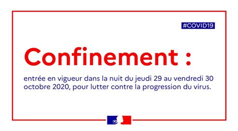 Le gouvernement réfléchit à de nouvelles mesures pour tenter de limiter la propagation du virus dans les si la hausse reste mesurée, le confinement de novembre n'a pas permis de faire chuter. Mise en place d'un nouveau confinement à compter de ce ...