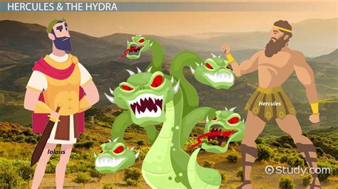 Lernaean Hydra In Greek Mythology Origin Development Lesson