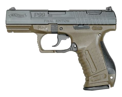 Walther P99 Final Edition 9mm 4 Barrel 151