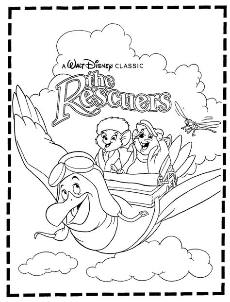 The Rescuers Movie Coloring Contest Artofit