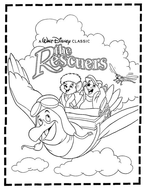 The addams family movie guide comes with a key that has suggested answers provided at the end.the addams family worksheet follows the f. Mostly Paper Dolls Too!: THE RESCUERS Movie Coloring ...
