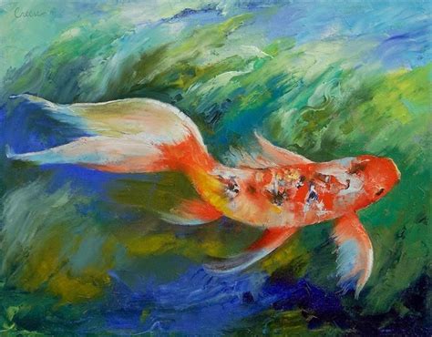 Michael Creese Koi Paintings ~ Artists And Art