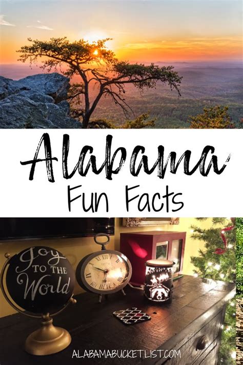 Alabama Fun Facts To Know Before You Go Alabama Bucket List
