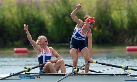 london 2012 olympics rowing great britain win gold in women s lightweight sculls daily mail
