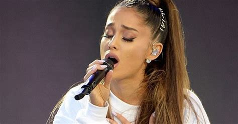 Latest Updates Ariana Grande Sparks Engagement Rumors With Huge Rock On Ring Finger