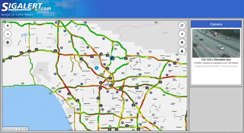 California Traffic Conditions Map - Printable Maps