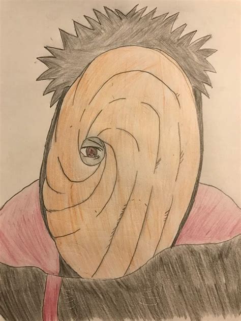 Tobi Drawing Naruto Amino