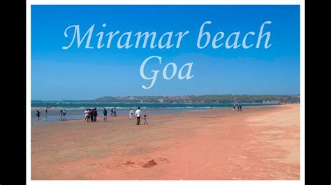 Miramar Beach Feb 2019 Goa India Youtube