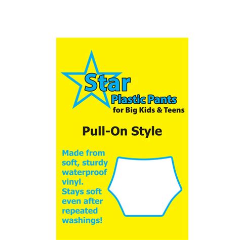 Star Plastic Pants Undercarewear