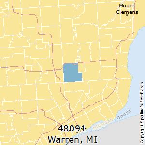 Best Places to Live in Warren (zip 48091), Michigan