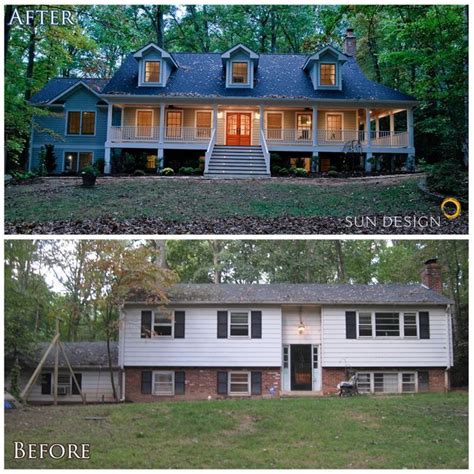 Split level homes, add stylish solar path lights along walkway leading front entrance inject new life into back split level homes often separated interior walls below are 6 top images from 20 best pictures collection of front to back split level house plans photo in high resolution. 16 best Split Level Facelift images on Pinterest ...