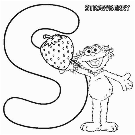 Coloring Pages Letter S Coloring Home