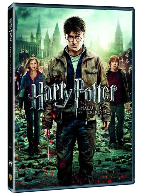 Utolsó kalandjához érkezett a roxforti varázslóiskola három tanonca: Harry Potter és a Halál Ereklyéi, 2. rész - DVD