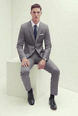 The white tuxedo jacket or dinner jacket on black trousers is another top favourite of nigerian grooms, as observed by our trend spotters. Wedding guest men outfit grey 54 Ideas #wedding (With ...