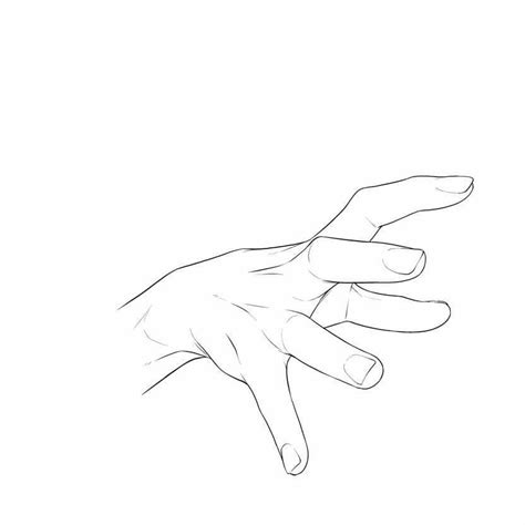 Anime Hand Reaching Out Drawing Reference Photo Shown Is Photo