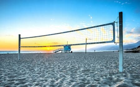 Piotr marciniak, of pompano beach, skies high on his jump serve to earn the men's open championship with partner chaim schalk. beach volleyball court at sunset - Other & Sports ...