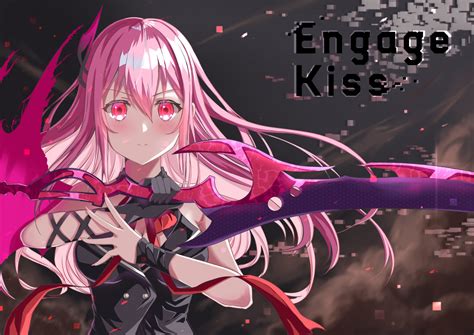 sfondi xstetra engage kiss kisara engage kiss anime girls capelli rosa 3508x2480