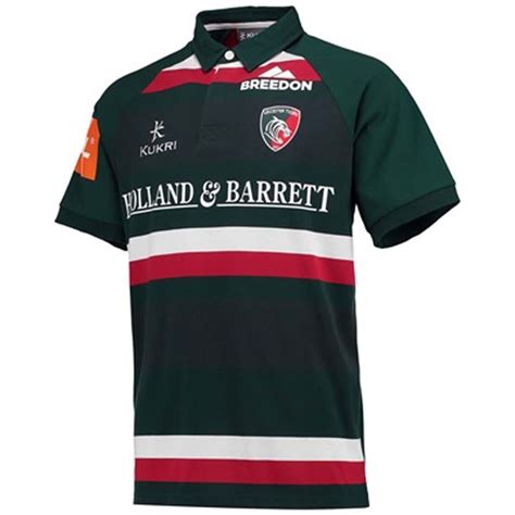 2017 2018 Leicester Tigers Home Classic Rugby Shirt Lt426 4539