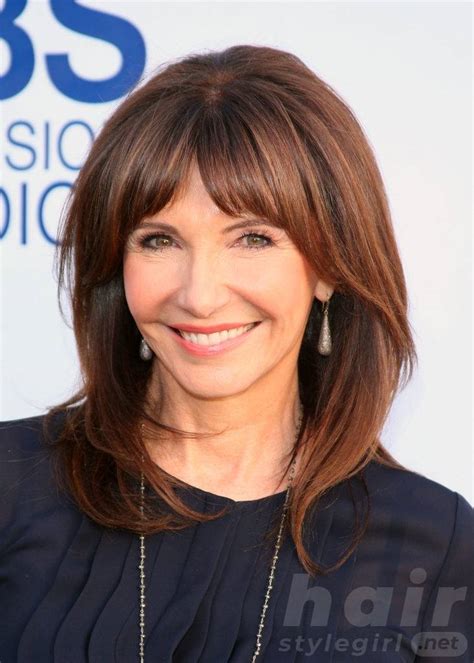 I am sunny and bright and feeling alright. Hairstyles For Women Over 50 With Bangs | Hair Style