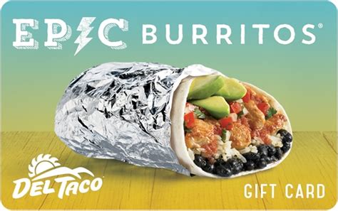 Check spelling or type a new query. Del Taco Gift Cards