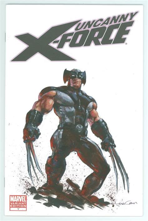 Uncanny X Force Cover Painting By Clayton Crain In Steve Nelsen S Art Covers Comic Art