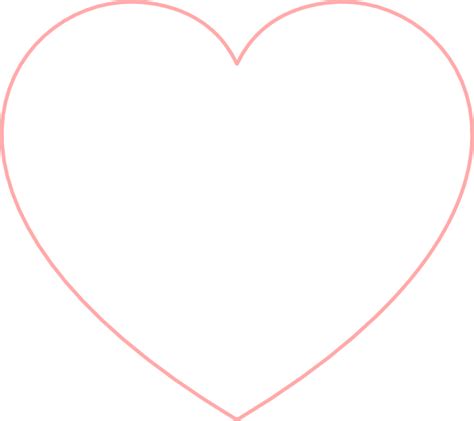 Heart Outline Transparent Free Png Png Play