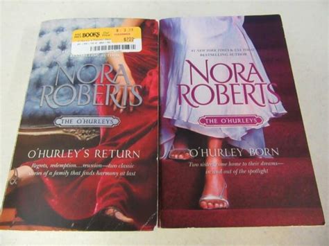Complete Set Of 2 Nora Roberts Historical Romance Books The Ohurleys