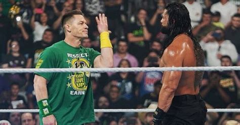 “goats” Snubbing Roman Reigns Fans Acknowledge 30x Combined Champions John Cena And 37 Year