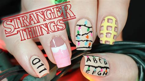 Stranger Things Nails Nailsbyerin Youtube