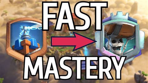 HOW TO GET LEVEL 10 MASTERY FOR ANY CARD | Clash Royale - YouTube