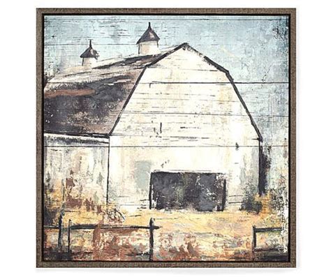 Rustic Barn Canvas Wall Art 32 X 32 With Images Barn Art Barn