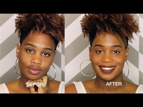 Dark skin around the mouth can be embarrassing for many. How to Conceal/Cover Dark Spots Mustache | MissKenK - YouTube