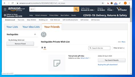 How To Find Someone S Amazon Wish List Itechguides Com
