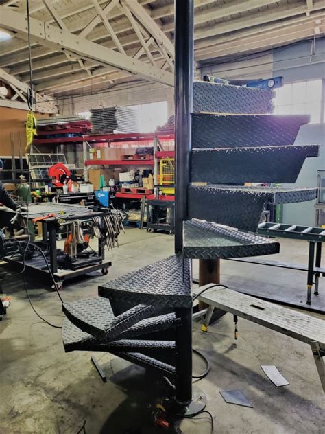 Later in the process, you will need to get more specific design measurements, but to be ready for your floating staircase installation, you simply need these few initial dimensions. Spiral Staircase - Olympia Construction