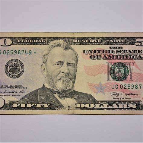Star Note Dollar Bill B Series Etsy