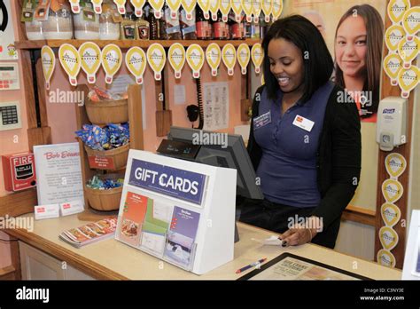 Tampa Florida Temple Terrace Bob Evans Restaurant Black woman cashier