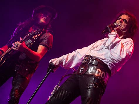 Alice cooper is the stage name and 'fun villain' character of vincent furnier, a name he took with him from his cooper became the target of parents and ministers for his dark lyrics and gory theatrical. Alice Cooper further extends his 2020 tour into the summer ...