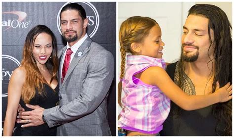 Roman Reigns Wife And His Daughter Legitng