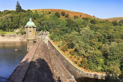Elan Valley Reservoirs And Dams Mid Wales Powys