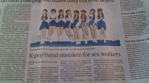 K Pop Band Mistaken For Sex Workers K Pop Amino Hot Sex Picture