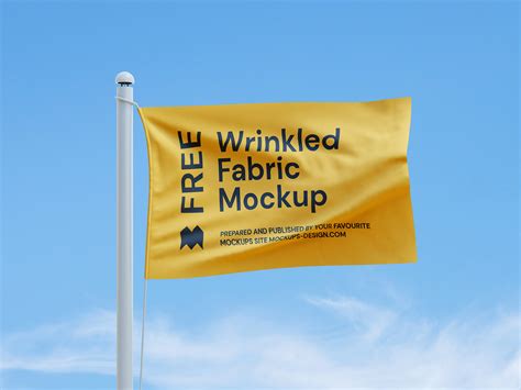 Free Flag Mockup Mockups Design