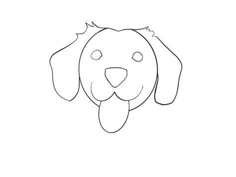 How To Draw A Dog Face Step By Step Easy Guide Dog Face Drawing