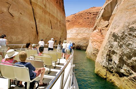 Lake Powell Resort Boat Tours Tour Boat In Canyon 2 Nations Vacation