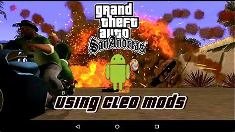 Gta San Andreas Android Tutorial Using Cleo Mods Youtube