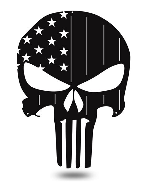 Steel Roots 50 Off Special Murica Punisher 12 Skull Decal
