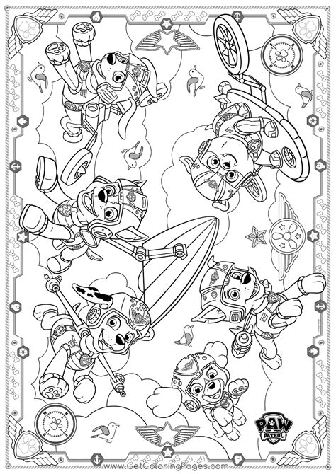 Coloring Pages Paw Patrol Tracker Coloring Pages Sexiz Pix
