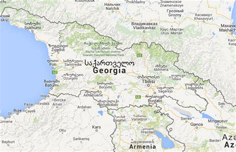 Es un país de europa con una superfice de 385.156 km2 y una población de 5.110.000 habitantes. ﻿Mapa de Georgia﻿, donde está, queda, país, encuentra ...