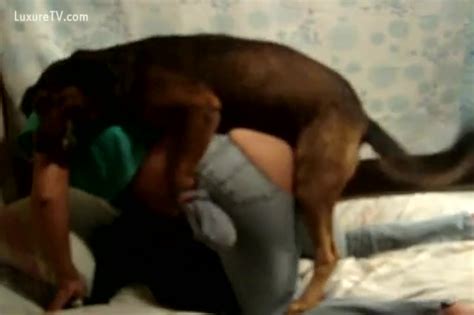 Dog Humping On This Woman