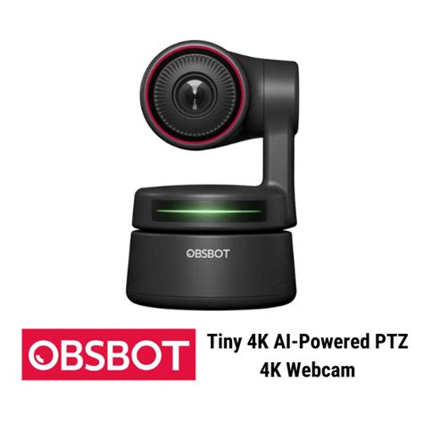 Obsbot Tiny 4k Ai Powered Ptz 4k Webcam Harga Terbaik