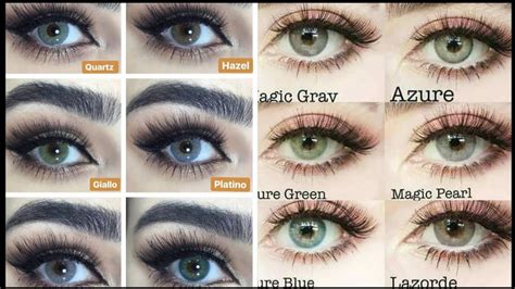 New Eye Lens Colour Information With Nameseye Lens Clourpure Beauty